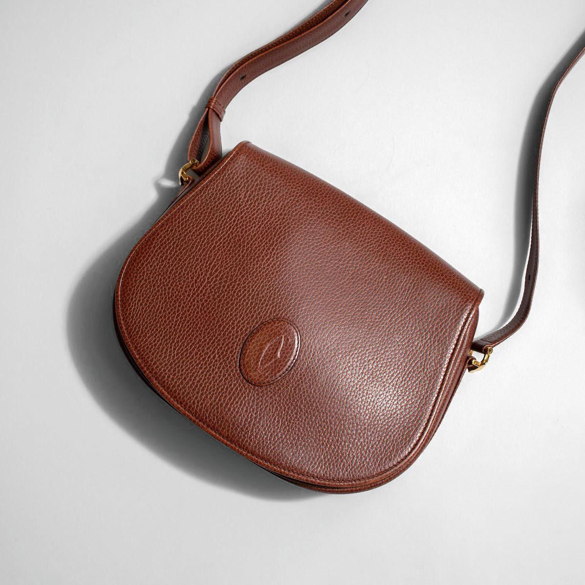 レディース] ヴィンテージ カルティエ マストライン ショルダーバッグ