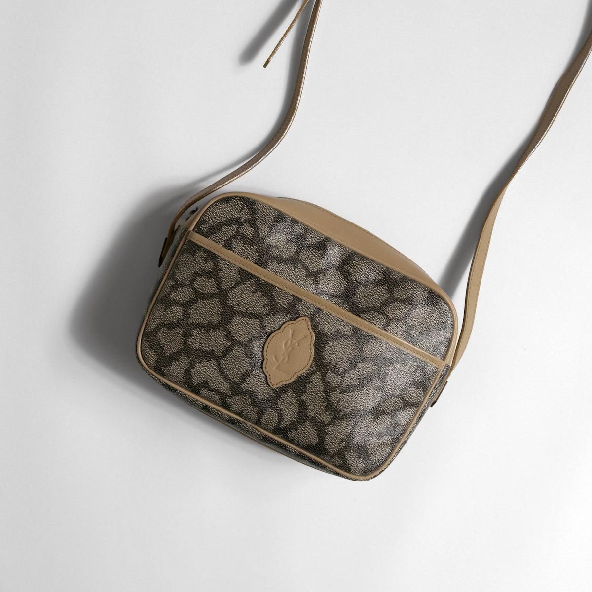 レディース] ヴィンテージ イヴサンローラン 総柄 ショルダーバッグ