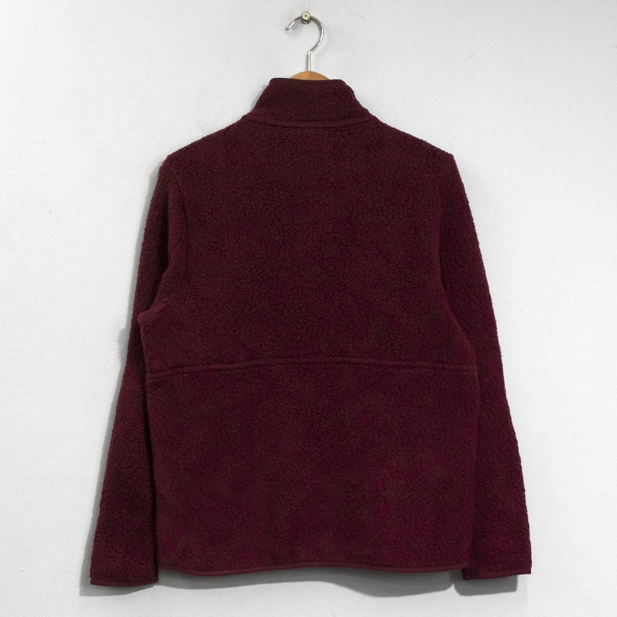 レディース] パタゴニア ハーフジップ パイルフリース ボア ボルドー