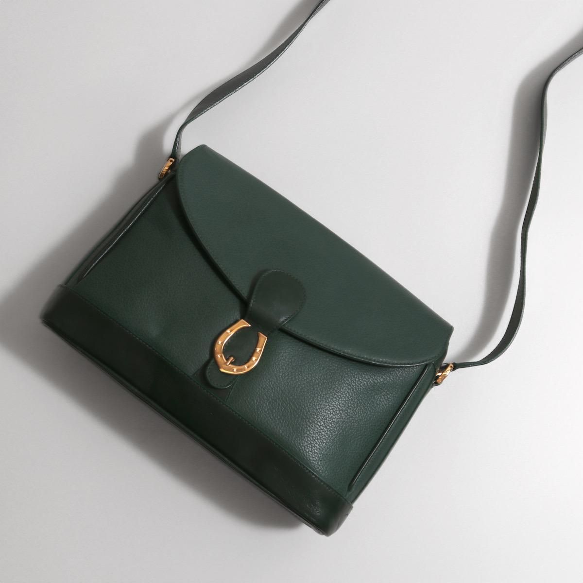 レディース] ヴィンテージ グッチ シューホース ショルダーバッグ