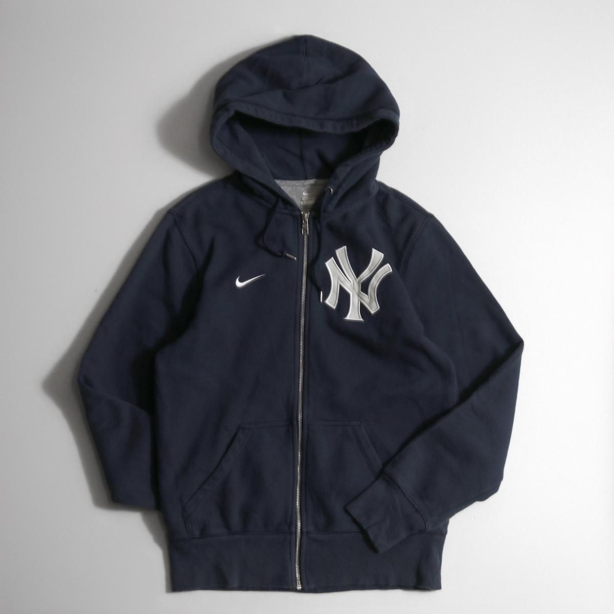 レディース] ユーズド NIKE ニューヨークヤンキース ジップパーカー