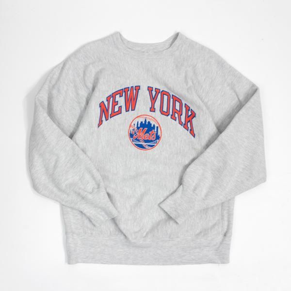 90's USA製 チャッンピオン リバースウィーブ ニューヨーク・メッツ