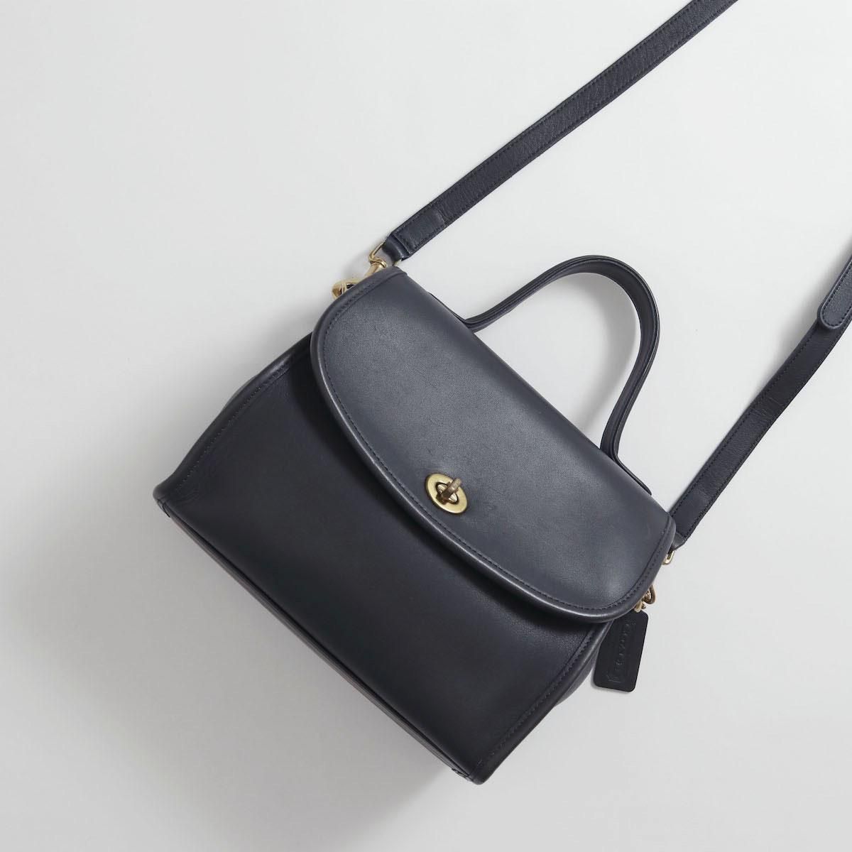 レディース] 90's USA製 オールドコーチ ショルダー&ハンド 2Wayバッグ