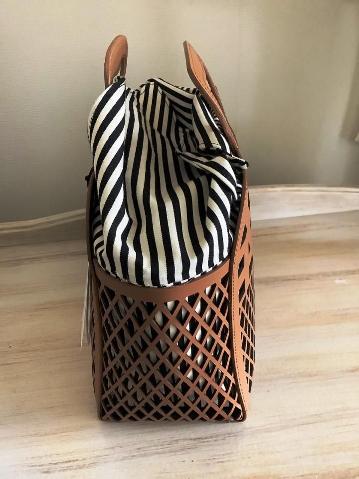 アニタビラルディ ATNITA BILARDI レザー メッシュ カコバッグ - 京都