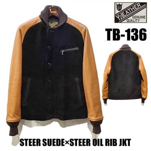 Y'2 LEATHER ワイツーレザー レザージャケット TB-136 ステアスエード