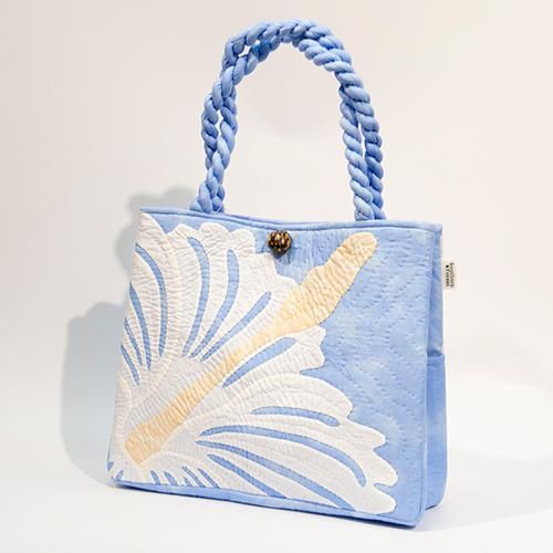 Southern Forest 】スタンダードバッグ ハワイアンキルトバッグ〔オフ