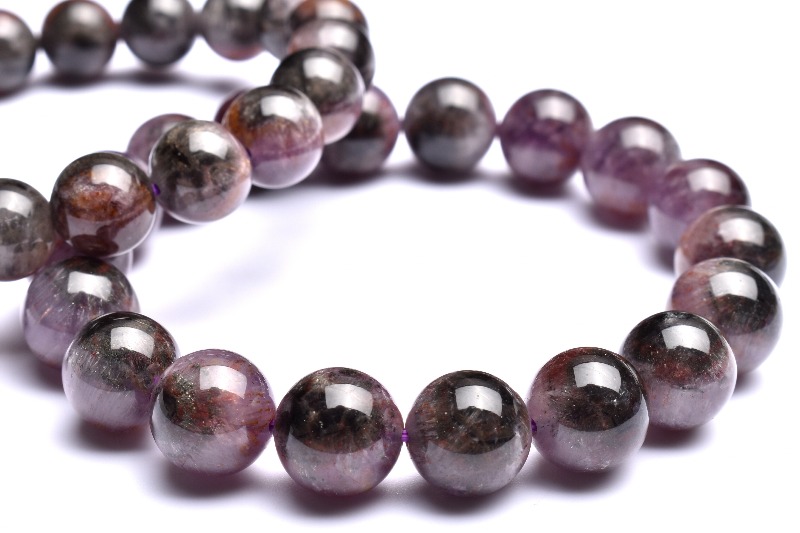 天眼模様 オーラライト23 12.5mm ブレスレット【動画】 1個売り_BG3572
