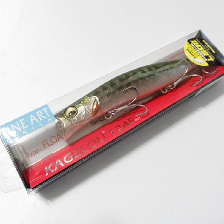 Megabass KAGELOU 124F / メガバス カゲロウ124F SPカラー #FA GREEN