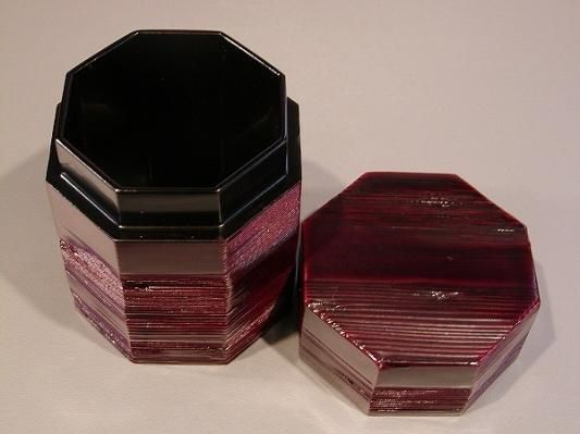 茶道具 八角茶器 妙喜庵 国宝 待庵 古材、武田士延 書付、不賢斎作□桐