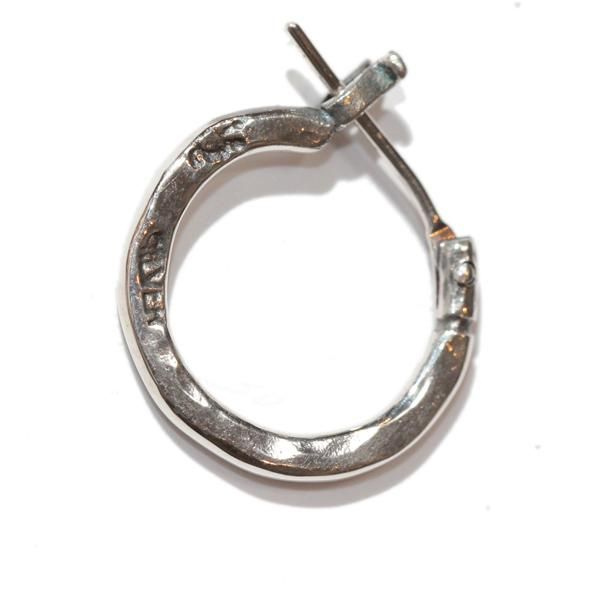 Hammered Hoop Pierce(M) - VIVIFY STORE