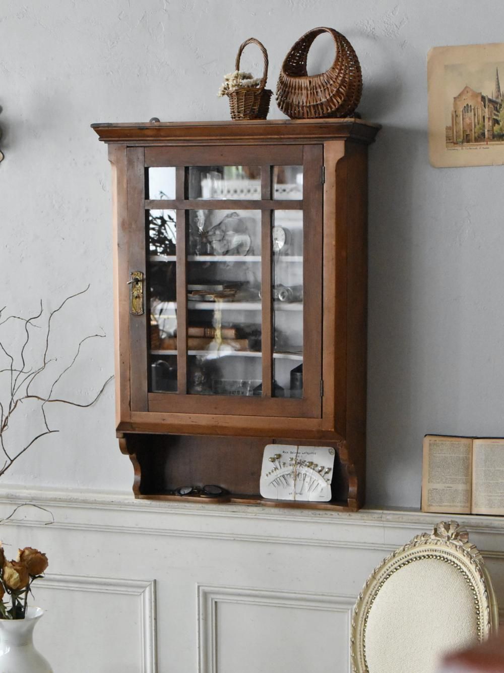 フランスアンティーク家具 ウォールキャビネット.7 アンティーク