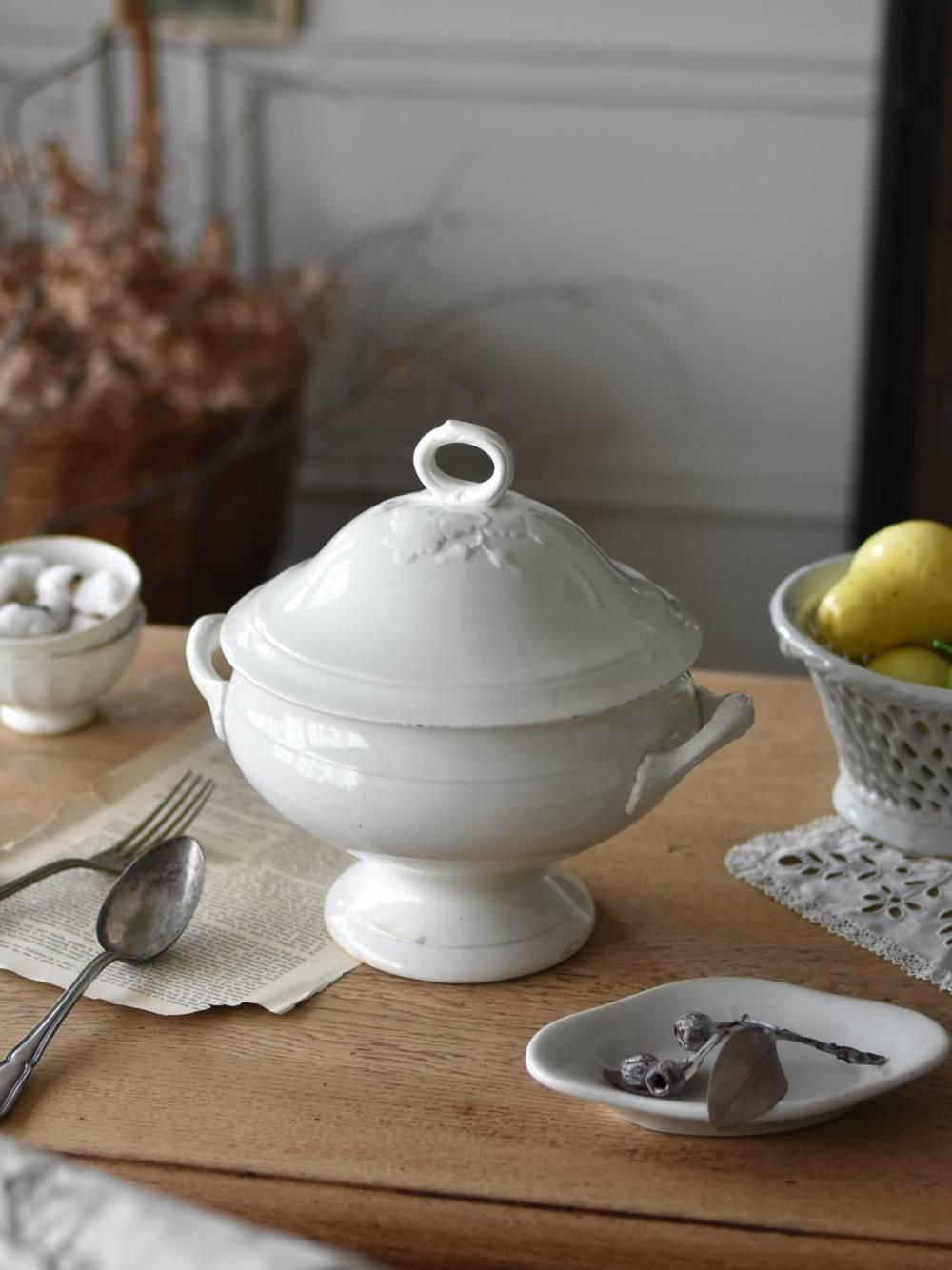 スーピエール.St.Amand フランスアンティーク食器 テーブルウェア