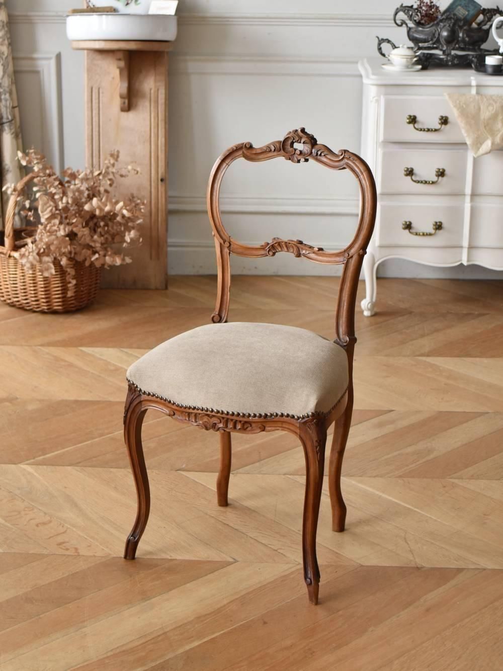 アンティークチェア.3 フランスアンティーク家具 フレンチチェア 椅子