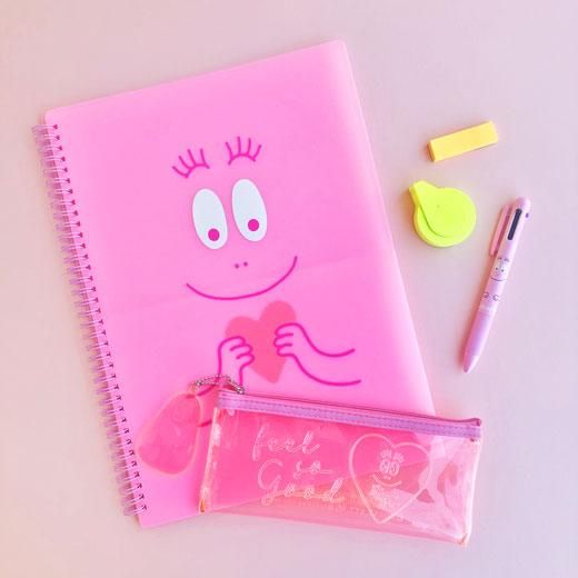 バーバパパクリアファイルブック フェイス. - PaperMint Online Shop