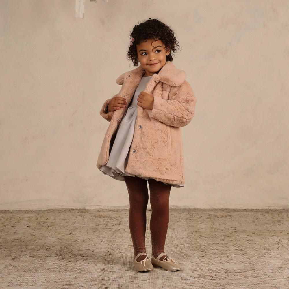 NORALEE キッズファーコート / Eloise Coat Antique