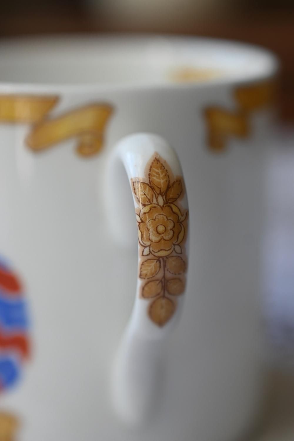 1937年 シェリー キングジョージ6世戴冠式記念の小ぶりのマグカップを