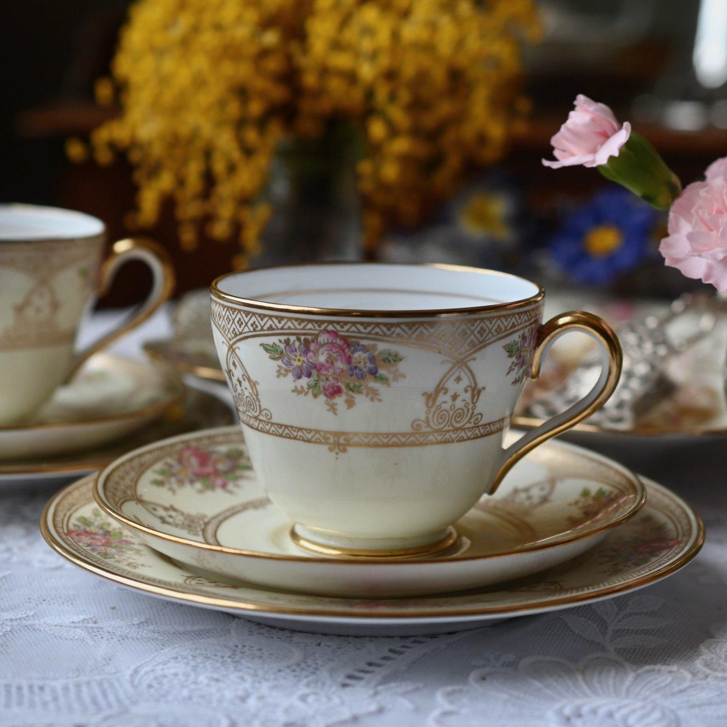 一点もの 芸術 1833年 英国 スポード コープランド カップ&ソーサー