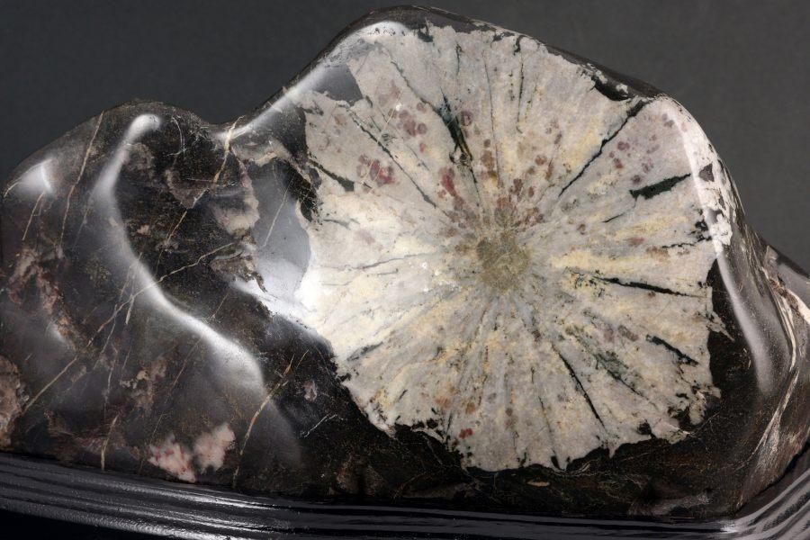 根尾谷産 菊花石 置石 2.0kg｜国産 原石 通販 キラリ石