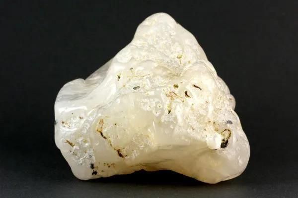 北海道花石産 瑪瑙 原石 磨き953g｜天然石 原石 通販のキラリ石