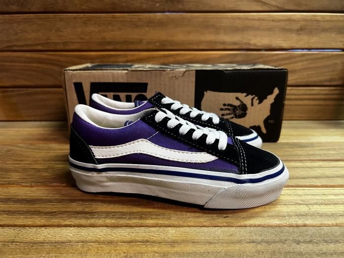 VANS,90s,MADE IN USA,old skool,OX, purple,US13,DEAD STOCK!!