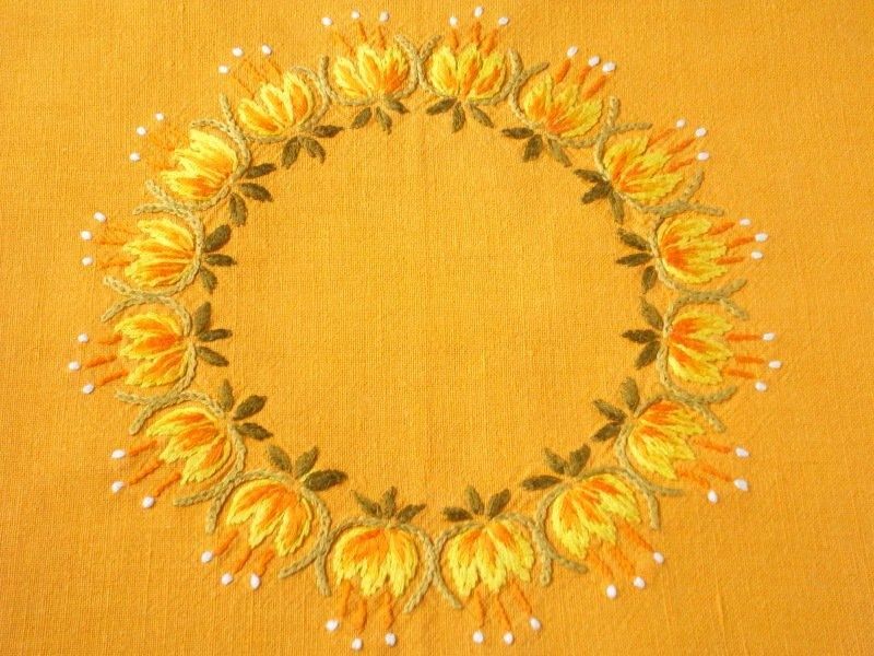 スウェーデンで見つけた手作り/ハンドメイドのアイテム｜オレンジ色の