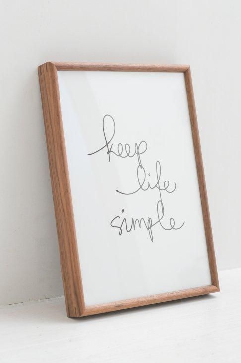 DENTO (デント) | TIPO (walnut) A4 | 国産無垢ウッドフレーム