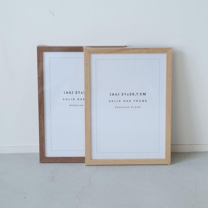 POSTER & FRAME | Oak Nature Frame | A4 ポスターフレーム 額縁