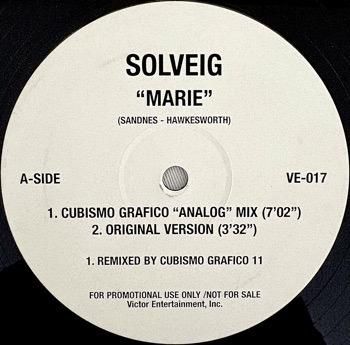 SOLVEIG SANDNES | MARIE - SLAP LOVER RECORD オールジャンル＆オール