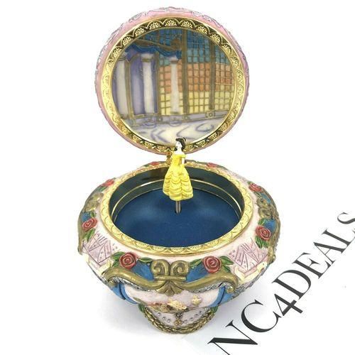 WDMC 美女と野獣 オルゴール ダンシングベル 1991 ビンテージ レア