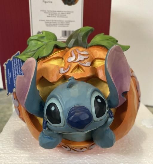 ディズニートラディション Jim Shore スティッチ ジャックオランタン