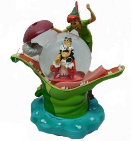 ディズニーランドパリ ピーターパン フック船長 スノードーム スノー