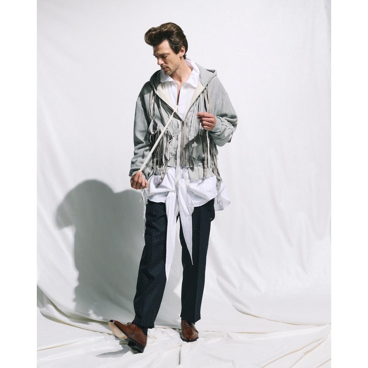 Midorikawa / Zip pullover shirt-Midorikawaの通販EQUAL