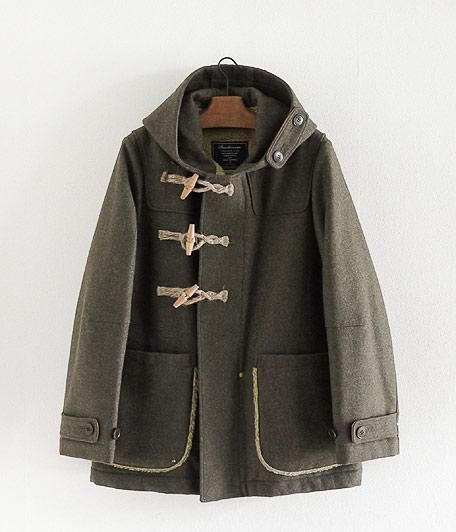 ANACHRONORM Clothing Melton Duffel Coat [OLIVE] - Fresh Service