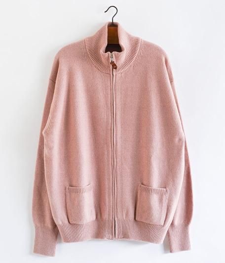 HERILL Goldencash Zipup Sweater [PINK] - Fresh Service NECESSARY