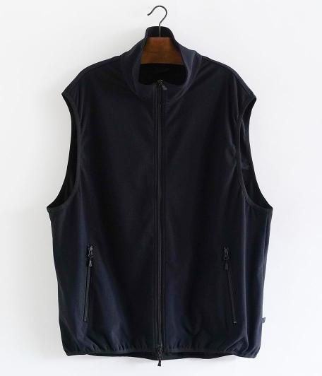 DAIWA PIER39 TECH FLEX JERSEY STAND COLLAR VEST[BLACK] - Fresh
