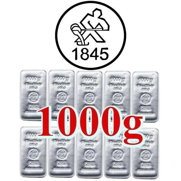 シルバーバー 1KG - 野口コイン株式会社