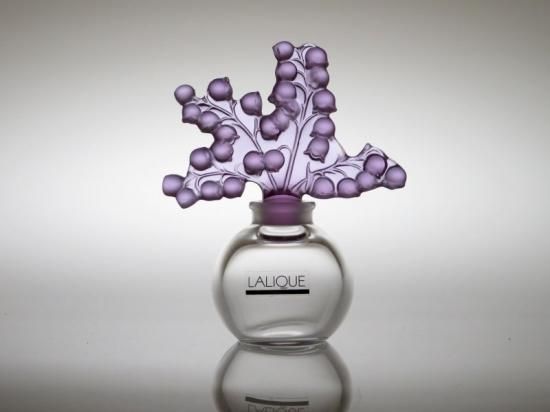 ラリック 香水瓶 ◇ クレールフォンテーヌ パープル ラベンダー