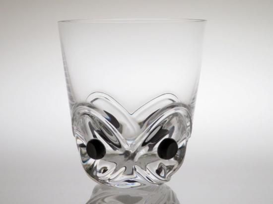 ラリック グラス ○ フロリダ ロックグラス 大 フラット タンブラー