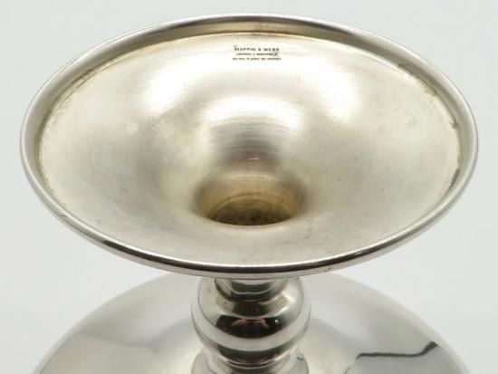 マッピン＆ウェッブ バスケット ○ 脚付きコンポート フルーツ皿 直径