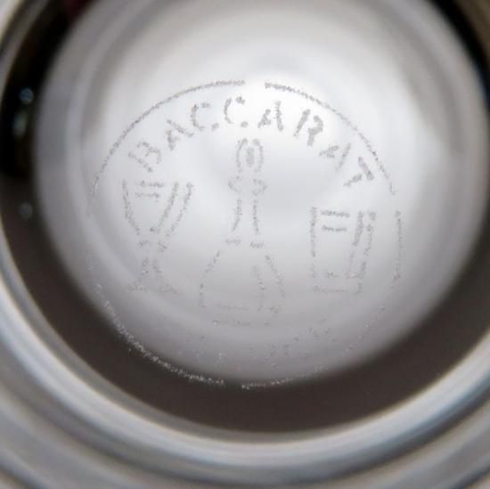 バカラ 花瓶 ○ オルグ スパイラル フラワー ベース ヴェース 20cm