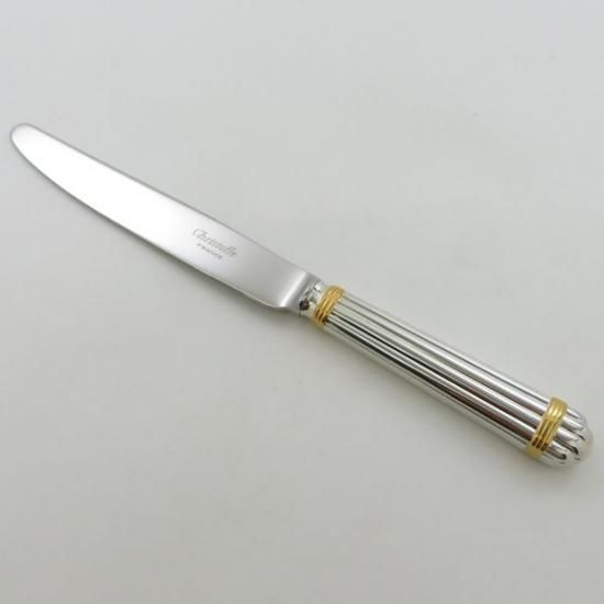 クリストフル ナイフ ○ アリアゴールドリング デザート ナイフ