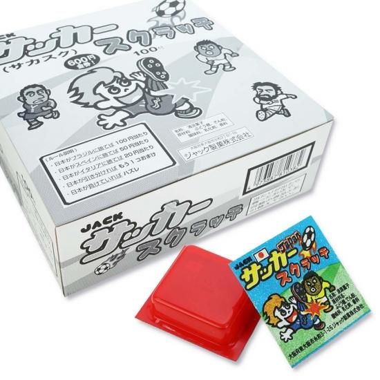 ジャック サッカースクラッチ（100個＋60個当り） | 業務用・当たり