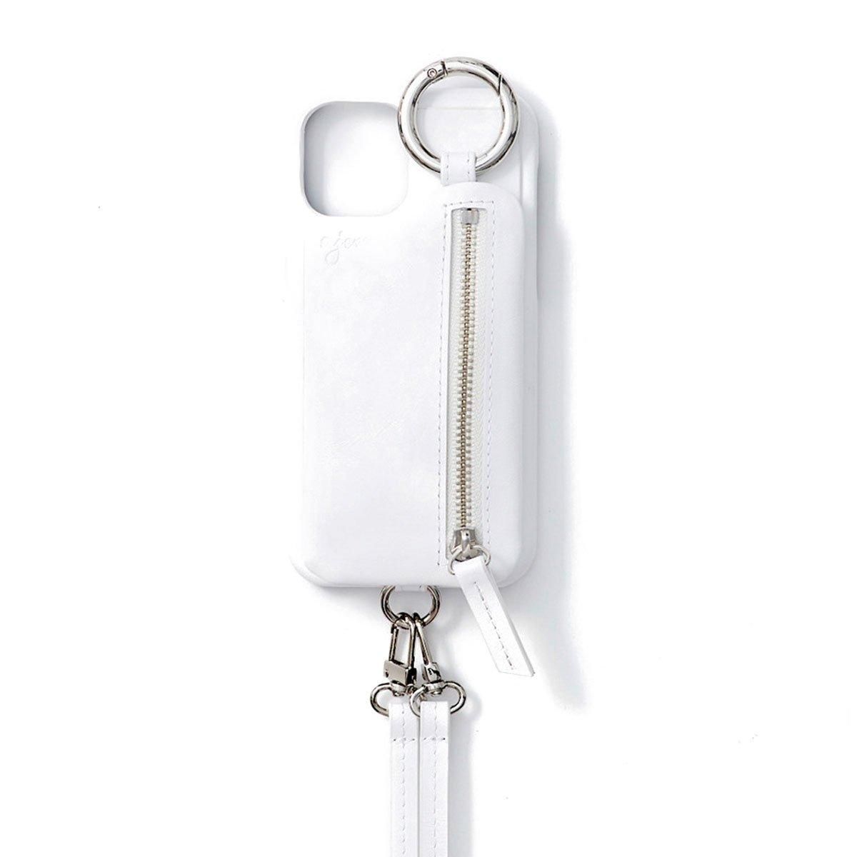 iPhone13Pro / white 【High-end leather】 （発送はご注文から3営業日