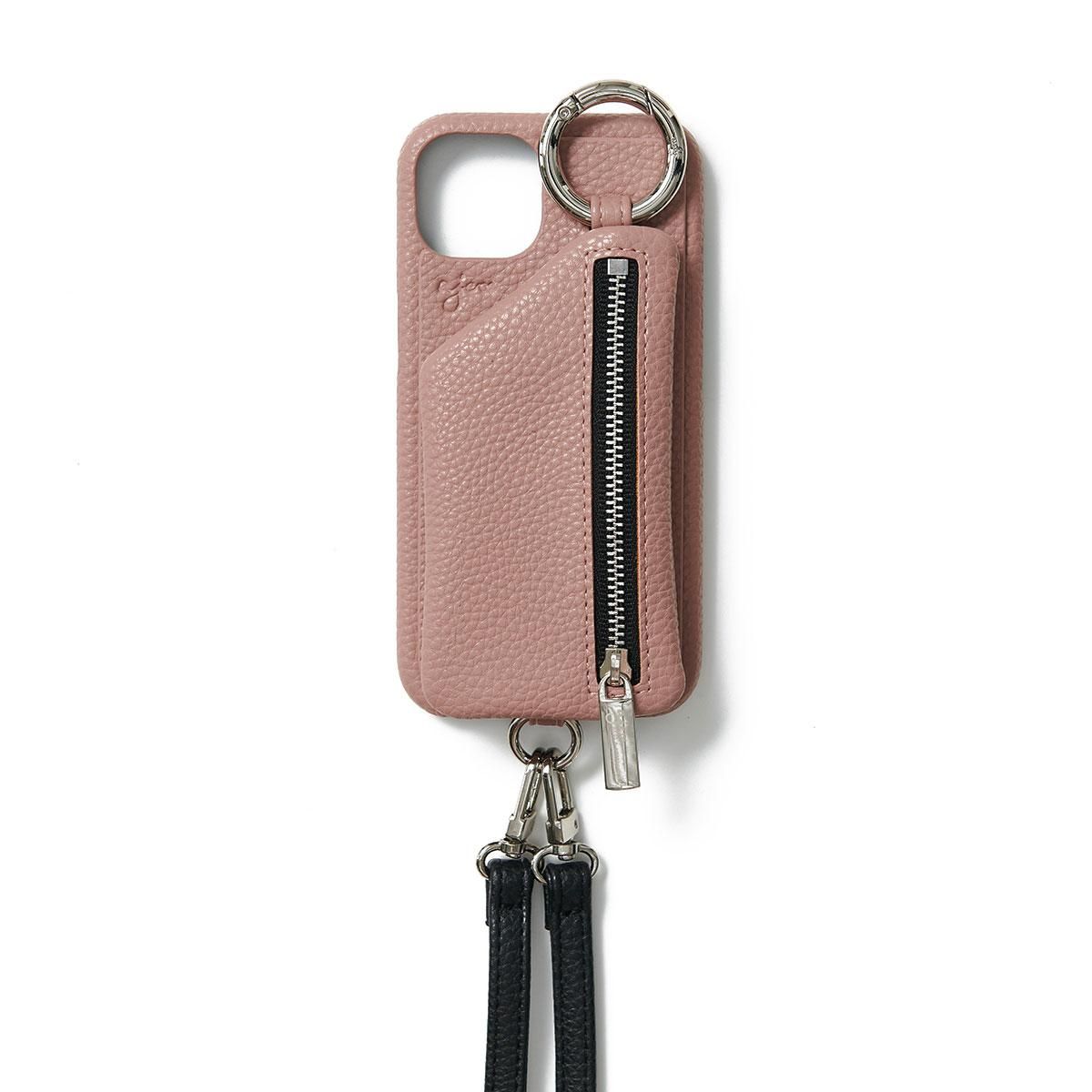 cadenas zipphone case | iPhone15Pro / pinkbeige - ajew