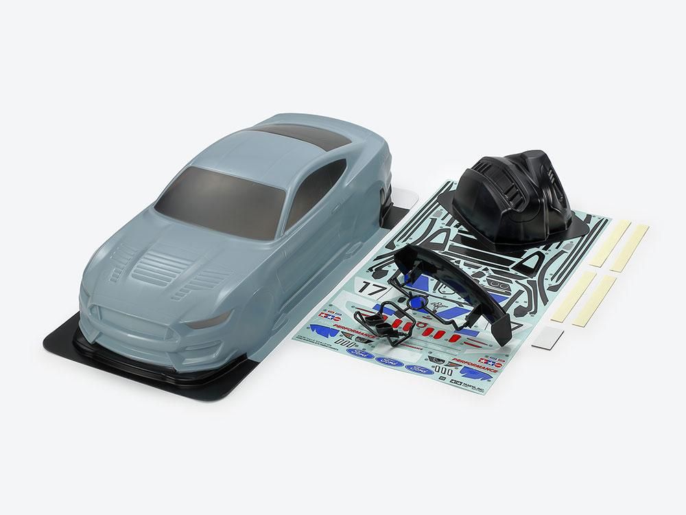 47485・タミヤ製 1/10RC フォードマスタングGT4 塗装済ボディセット