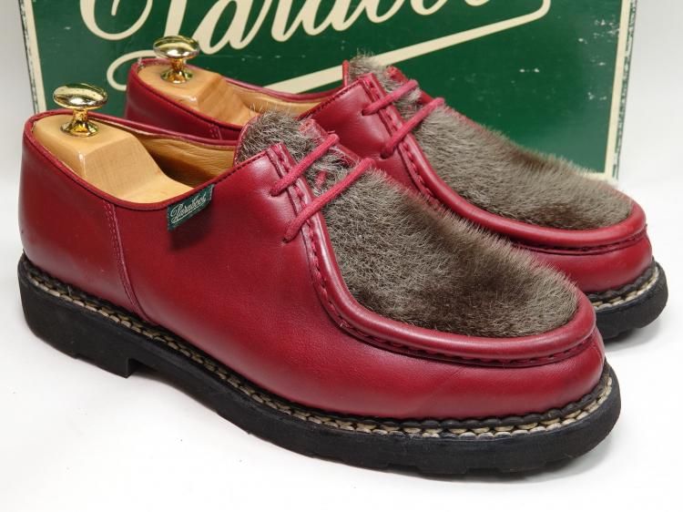 698 / 0925 極上 パラブーツ ミカエル レッド LISフォック （アザラシ