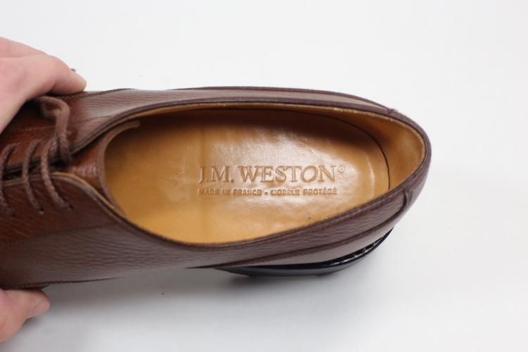 691 使用数回 JMウエストン ゴルフ #641 チェストナット グレイン 8C