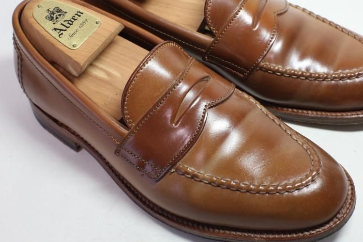 390 使用少なめオールデンウィスキーコードバンローファー96230