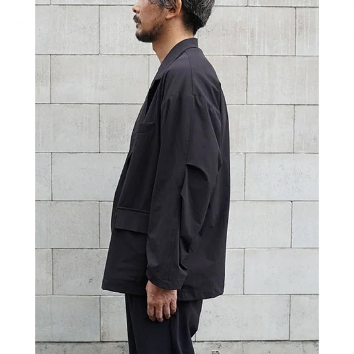 FAKIE STANCE フェイキースタンス Nylon Tailoed Jacket (black