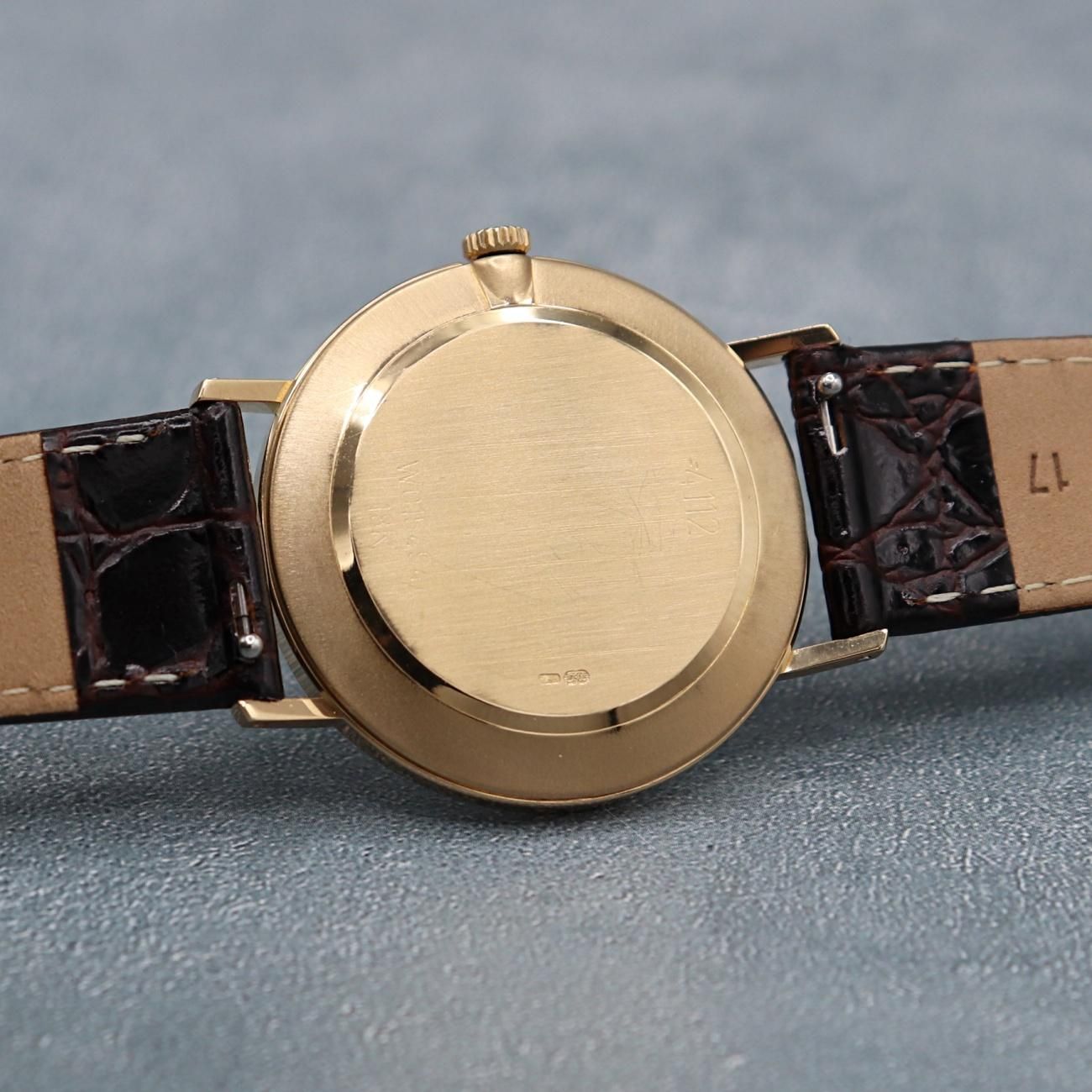 1994年 K18YG 金無垢 ロレックス チェリーニ 手巻 4112 K18YG純正尾錠